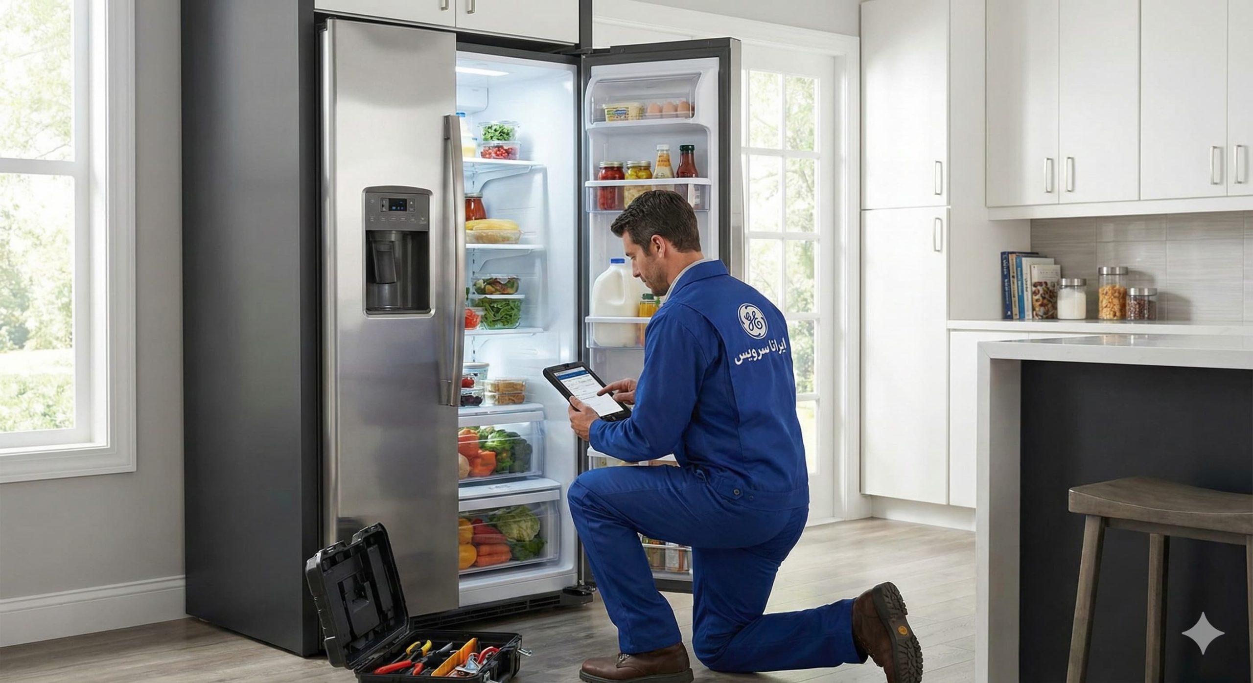 تعمیر یخچال جنرال الکتریک
