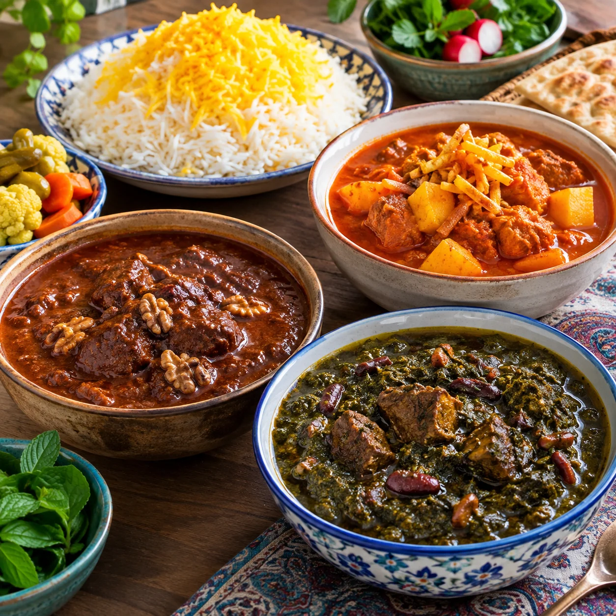غذاهای خورشتی ایرانی برای ناهار