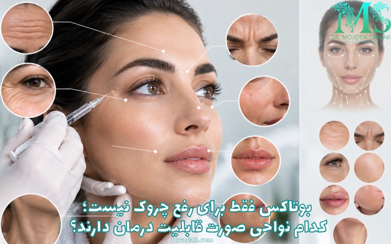 بوتاکس فقط برای رفع چروک نیست؛ کدام نواحی صورت قابلیت درمان دارند؟